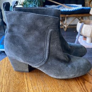 Joe's Jeans Genuine Leather Suede Ankle Booties SZ 8